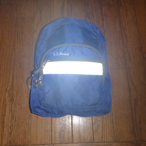L.L. Bean Accessories Copy Childrens Ll Bean School Backpack Navy